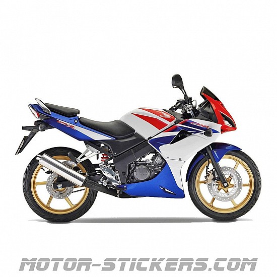 Honda CBR 125R 2010 decals